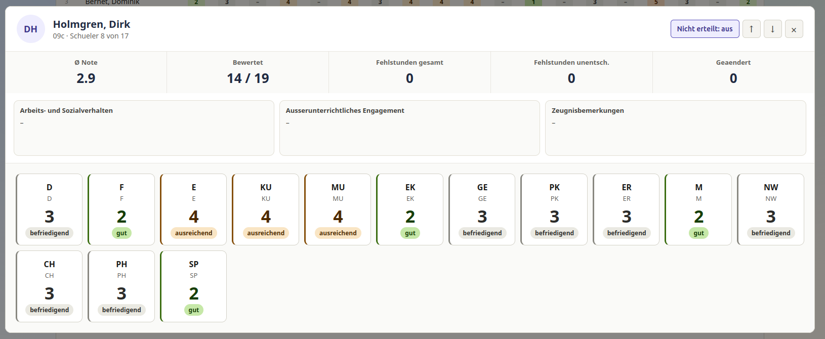 Schülerlupe (Schnellansicht)